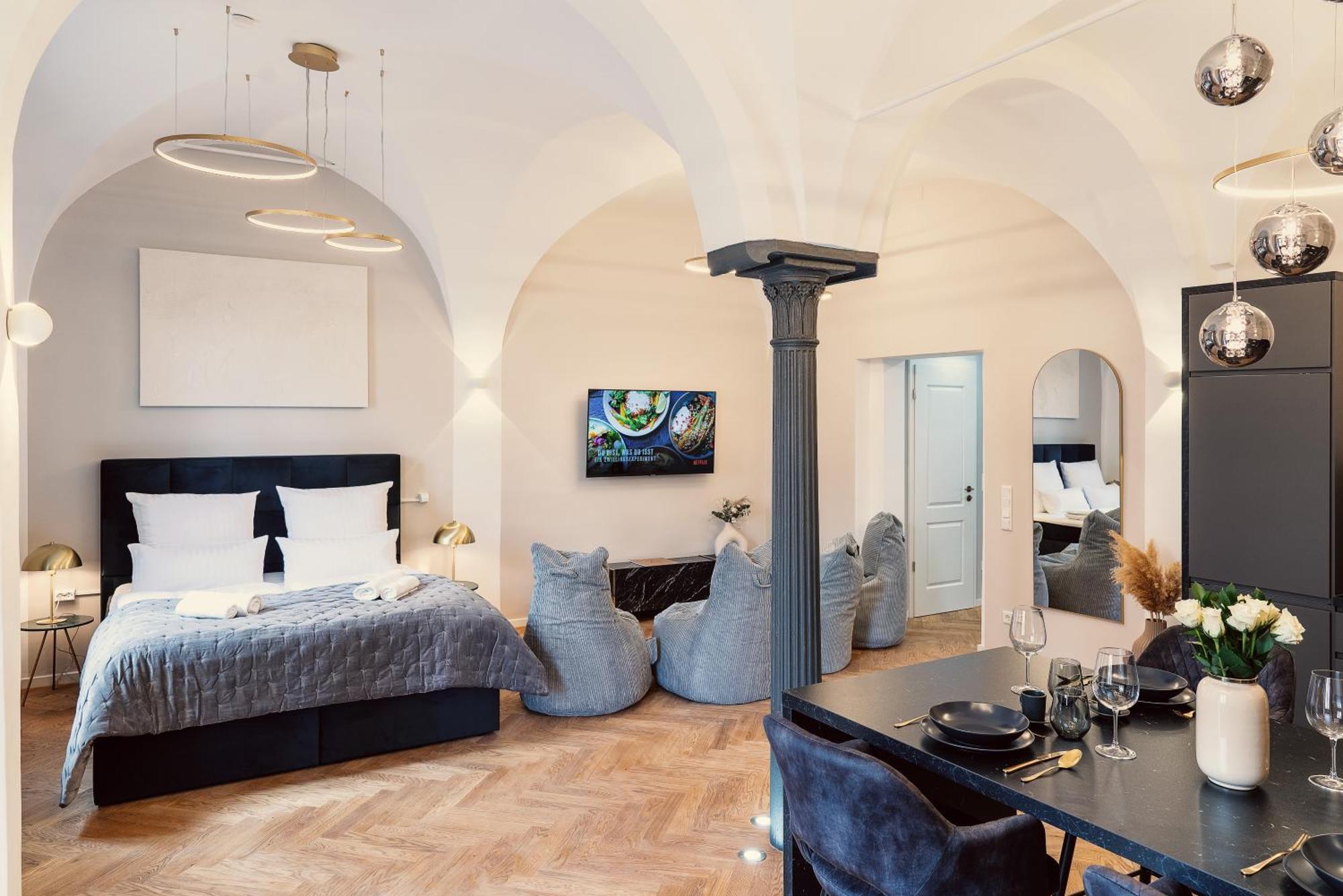 New Luxus Suite I Two Kingbeds I Center اوغسبورغ المظهر الخارجي الصورة