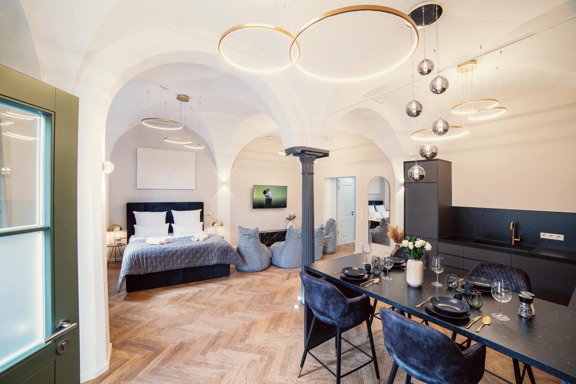 New Luxus Suite I Two Kingbeds I Center اوغسبورغ المظهر الخارجي الصورة